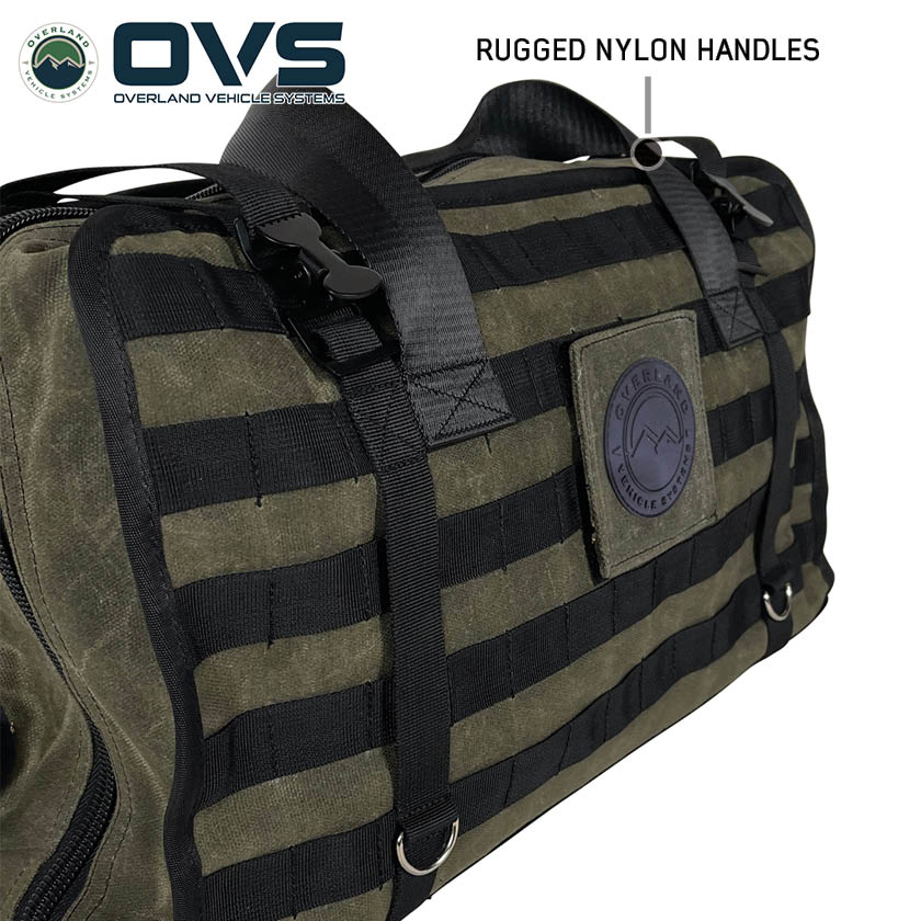 Overland Vehicle Systems large waxed canvas recovery bag - view 2