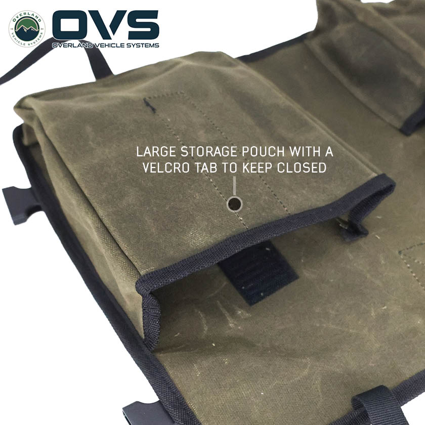 Overland Vehicle Systems Canyon #16 waxed canvas recovery wrap storage bag - view 5