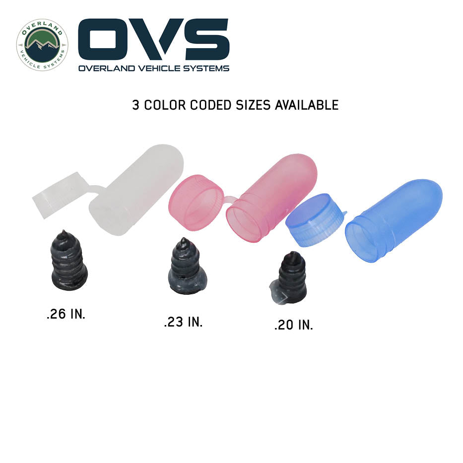 Overland Vehicle Systems Tire Repair Screw Plug Kit - view 3