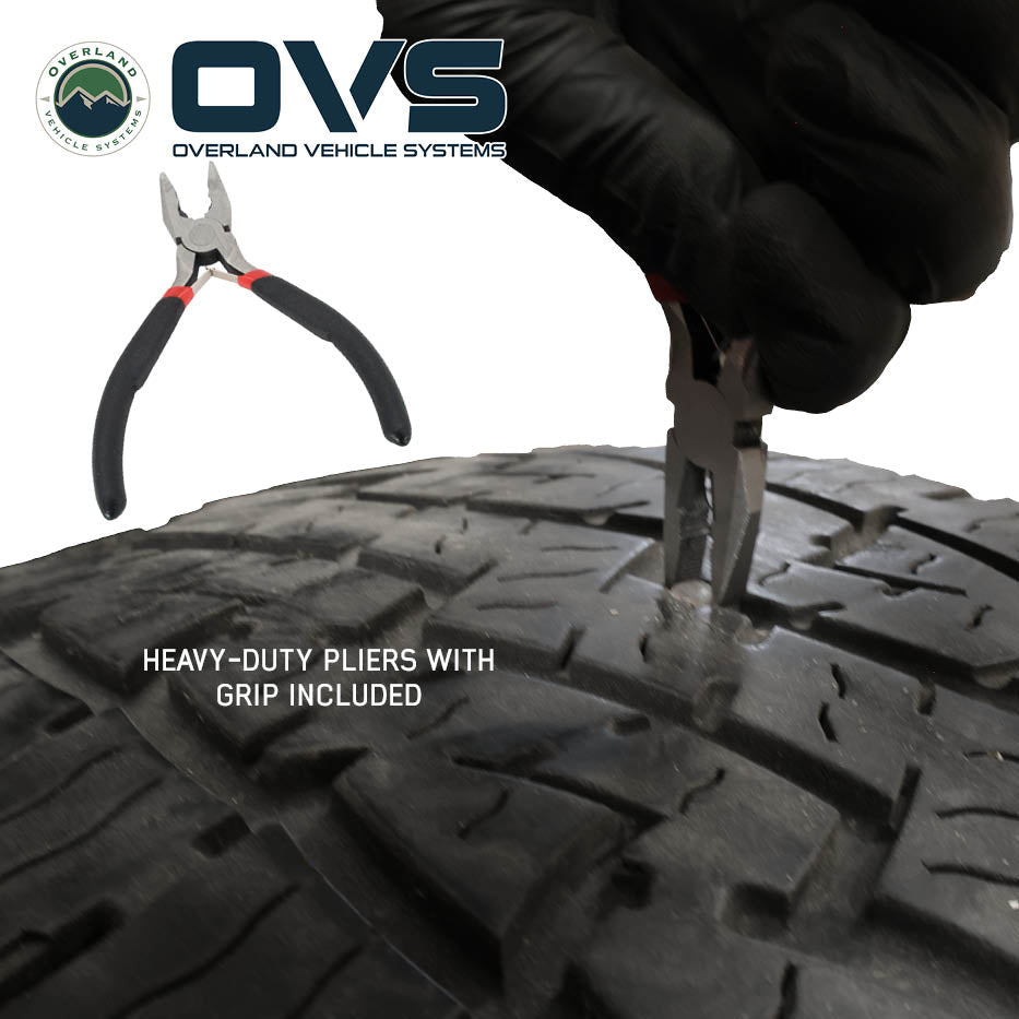 Overland Vehicle Systems Tire Repair Screw Plug Kit - view 6