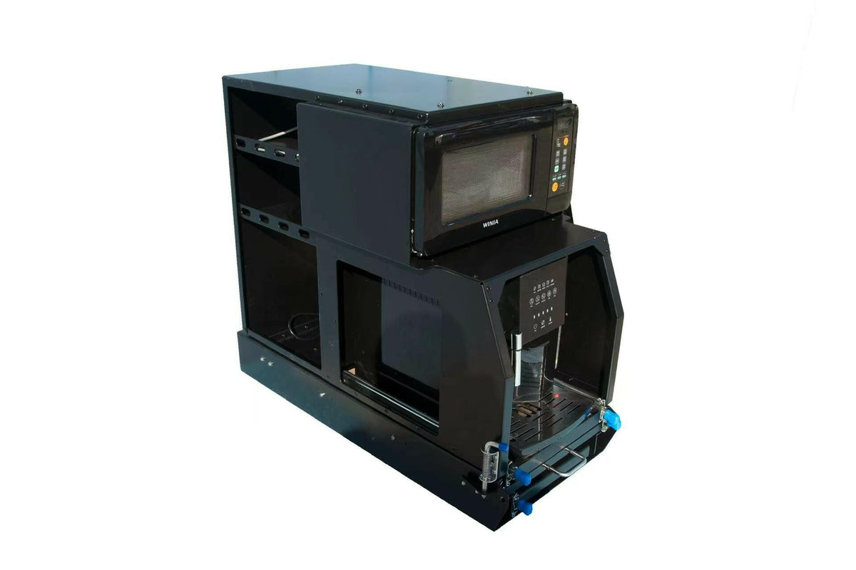 Dirtbox Overland canopy appliance slide for flatbed system canopies