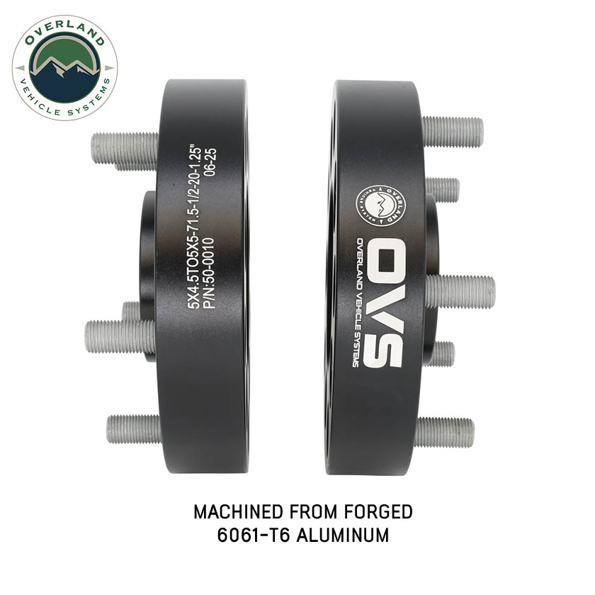 OVS wheel spacers and adapters for Jeep Wrangler, Gladiator, Toyota and GM 1500 - view 3