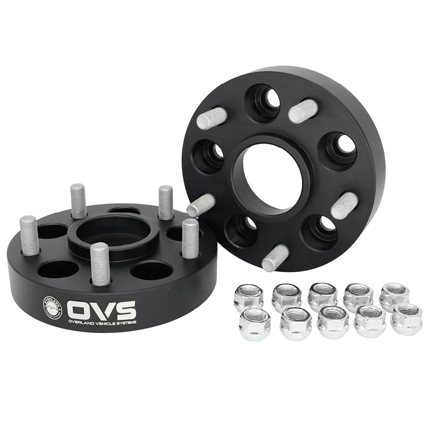 OVS wheel spacers and adapters for Jeep Wrangler, Gladiator, Toyota and GM 1500