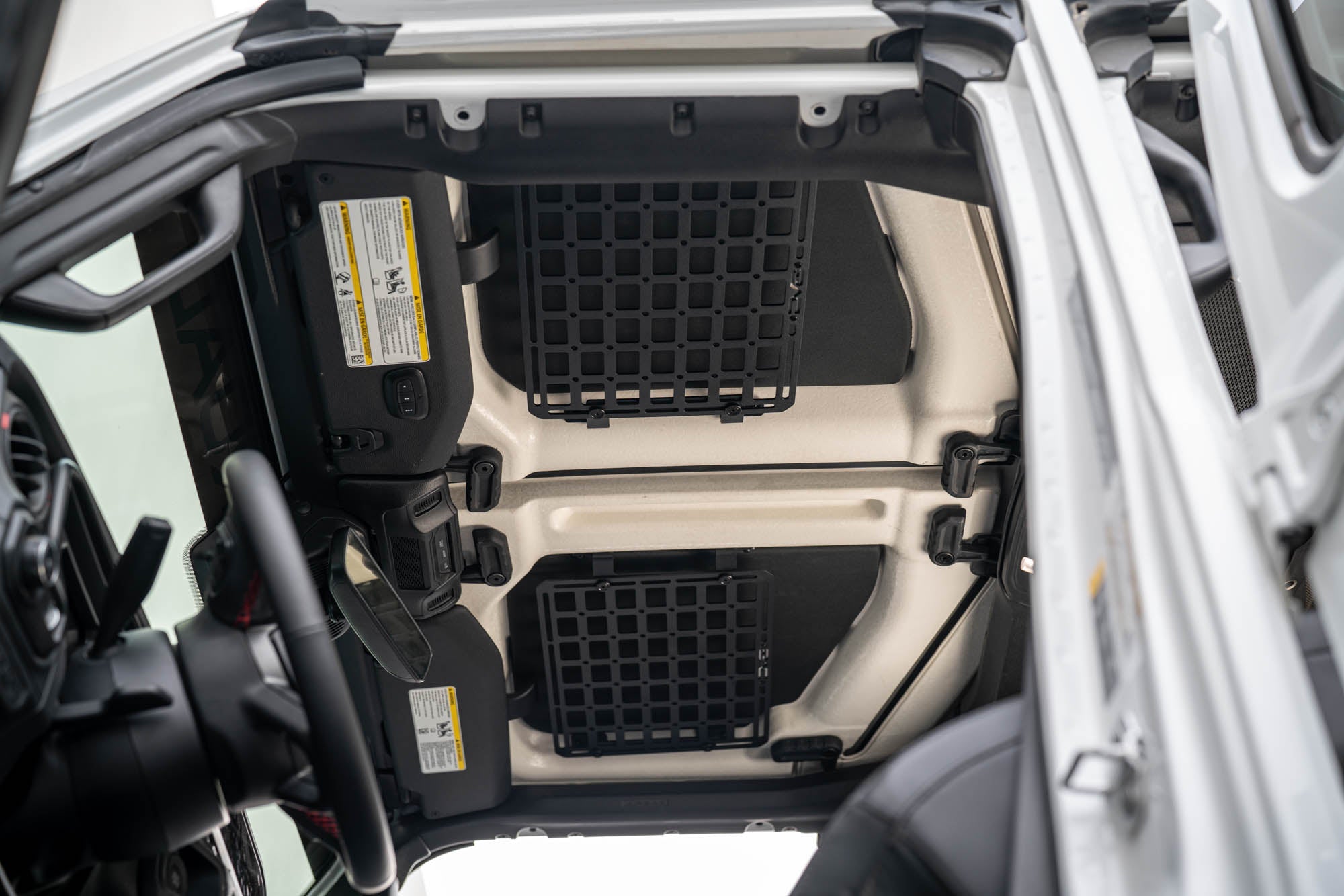 Wrangler-JL-Roof-Mount-for-Molle-Panel-Installed-8 - NVMOS