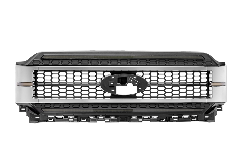 Morimoto XBG LED Grille: Ford F-150 (21-23 / Chrome / White DRL)