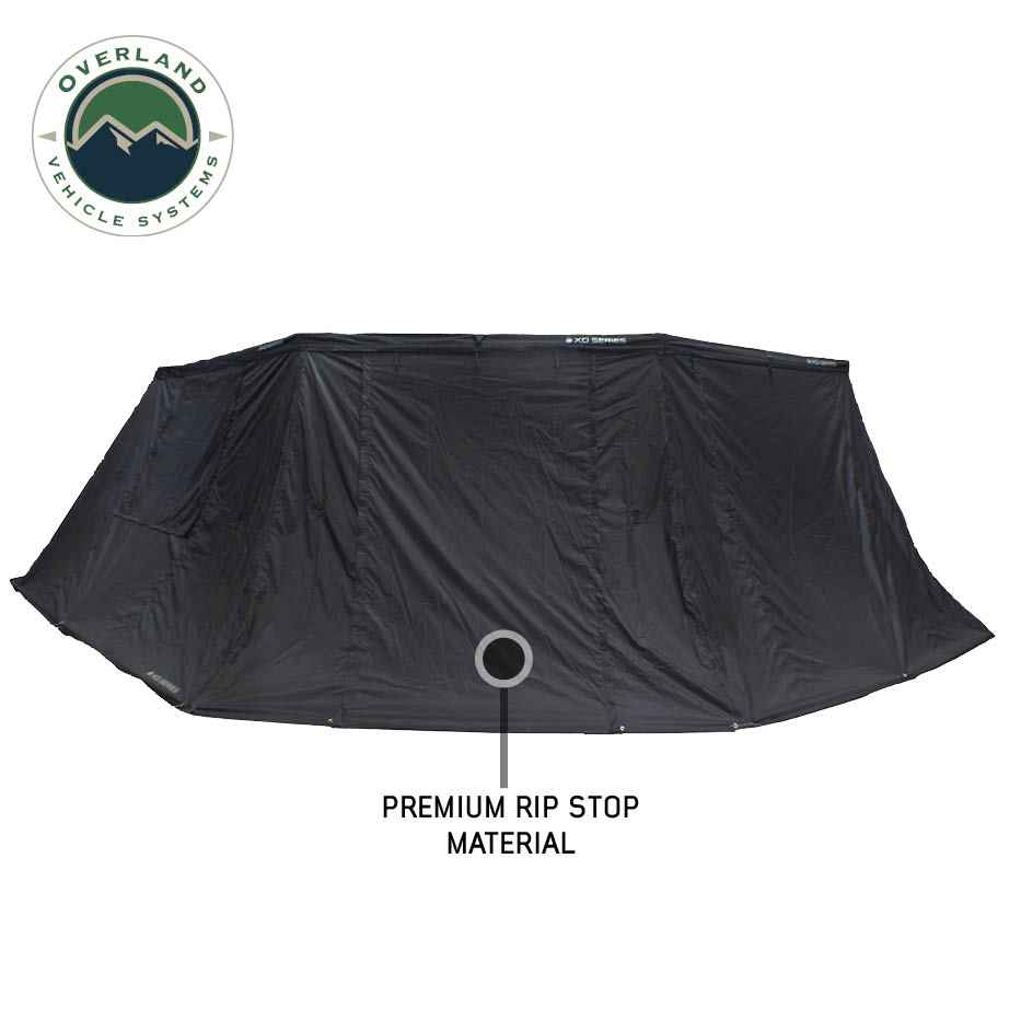 OVS XD Nomadic 180 awning wall with door and windows - view 2