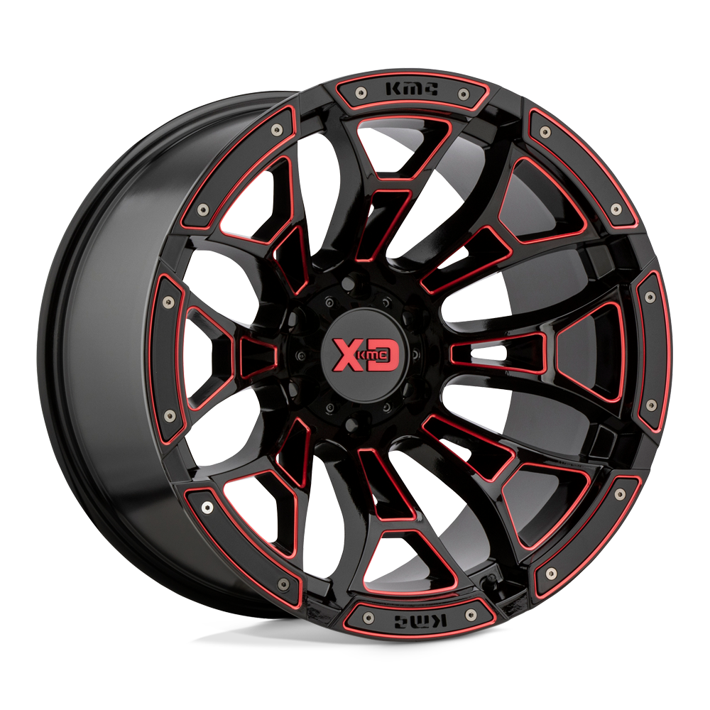 XD Boneyard (XD841) Wheel - Gloss Black Milled