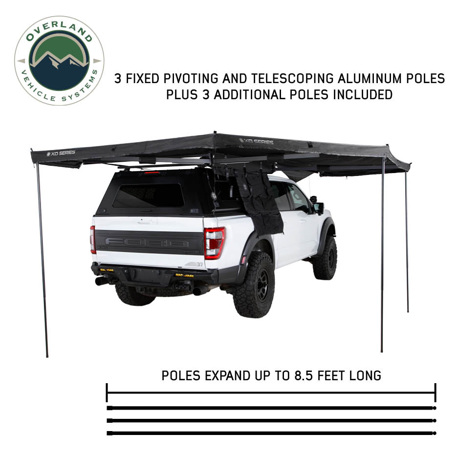 Overland Vehicle Systems XD Nomadic 270 degree awning with lights and blackout - view 7