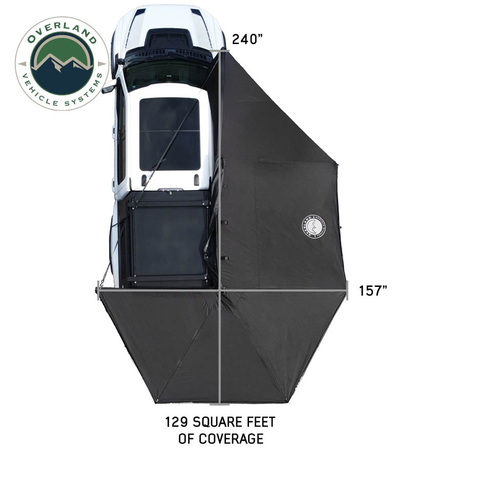 Overland Vehicle Systems XD Nomadic 270 degree awning with lights and blackout - view 3