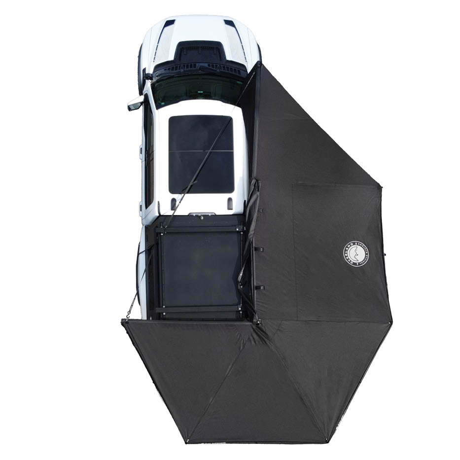 Overland Vehicle Systems XD Nomadic 270 degree awning with lights and blackout
