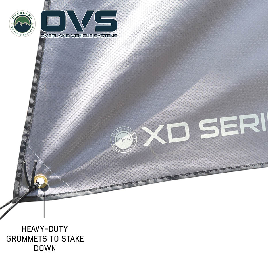 OVS XD Nomadic 270 Grey Hex Awning Walls - view 3