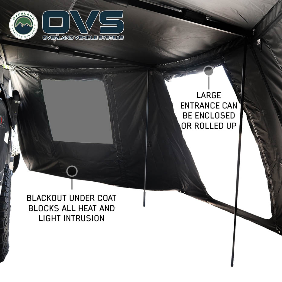OVS XD Nomadic 270 Grey Hex Awning Walls - view 4