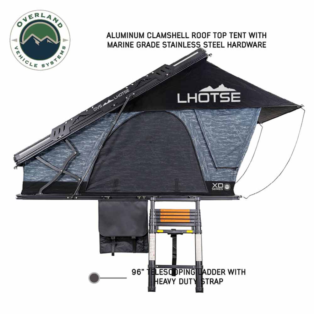 Overland Vehicle Systems XD Lhotse 2 person clamshell aluminum roof top tent - view 3