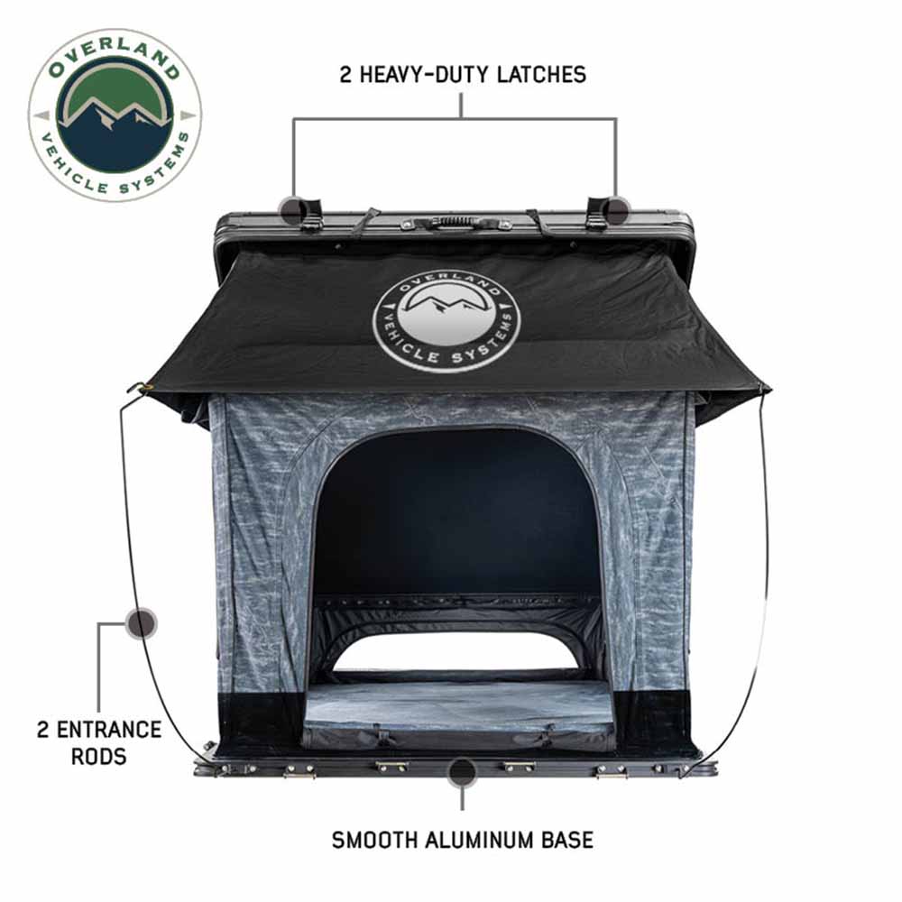 Overland Vehicle Systems XD Lhotse 2 person clamshell aluminum roof top tent - view 7