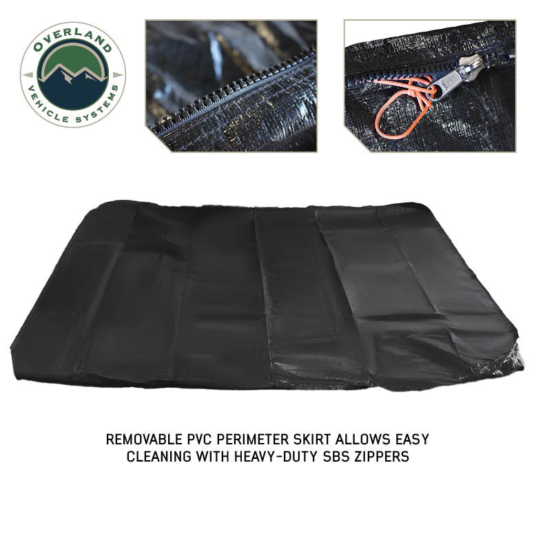 OVS XD Nomadic 270/180 degree awning annex room enclosure, black - view 4