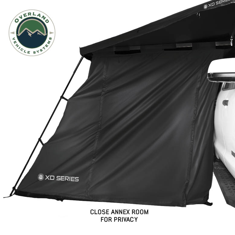 OVS XD Nomadic 270/180 degree awning annex room enclosure, black - view 7