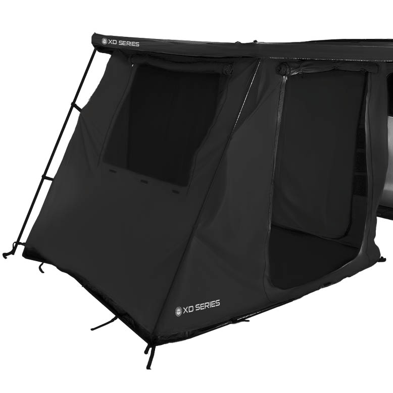 OVS XD Nomadic 270/180 degree awning annex room enclosure, black