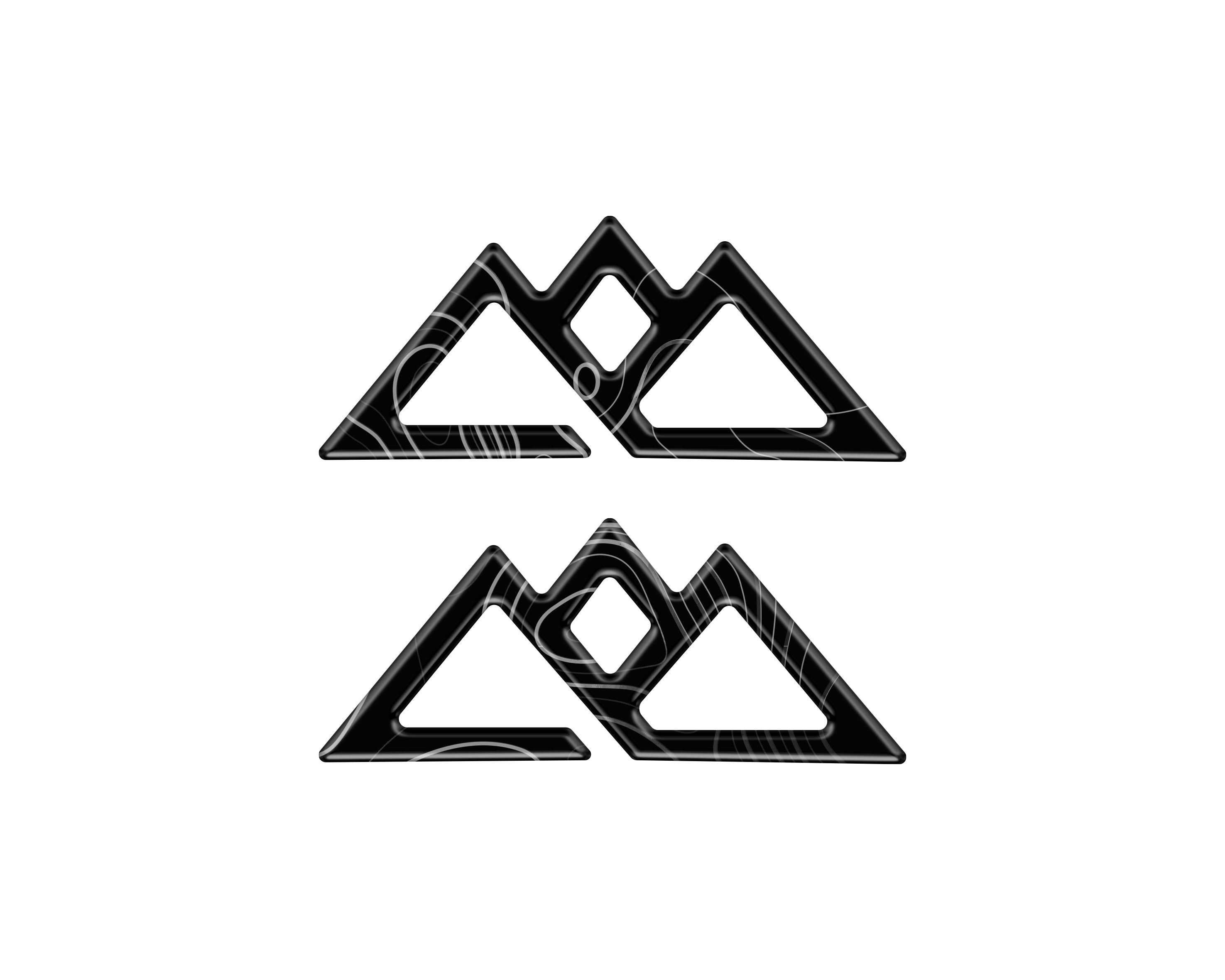 Timberline Logo Inserts Fits 2021-2024 Ford Explorer & Expedition