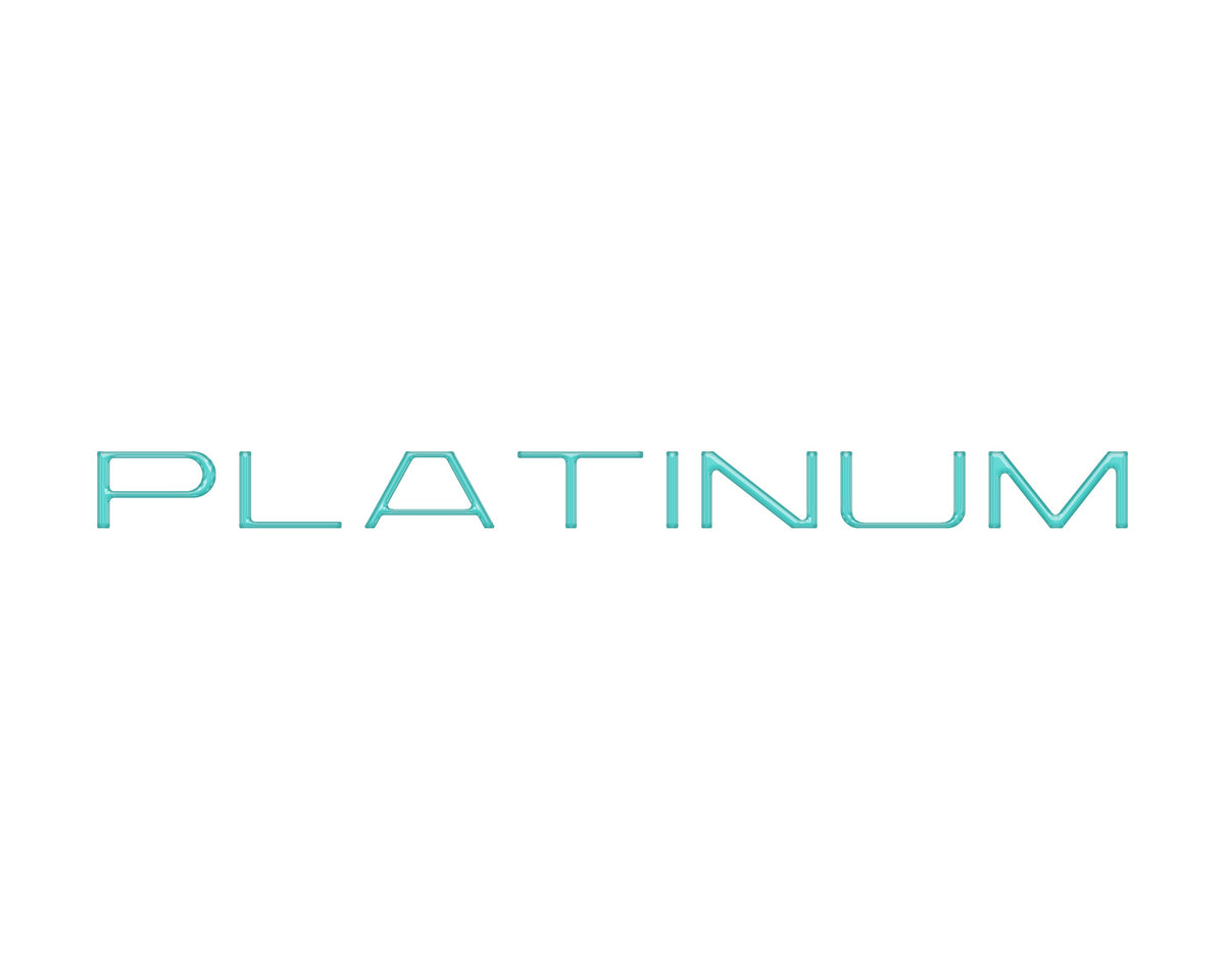 Tufskinz platinum rear hatch letter overlays for 2025-2027 Ford Expedition Platinum
