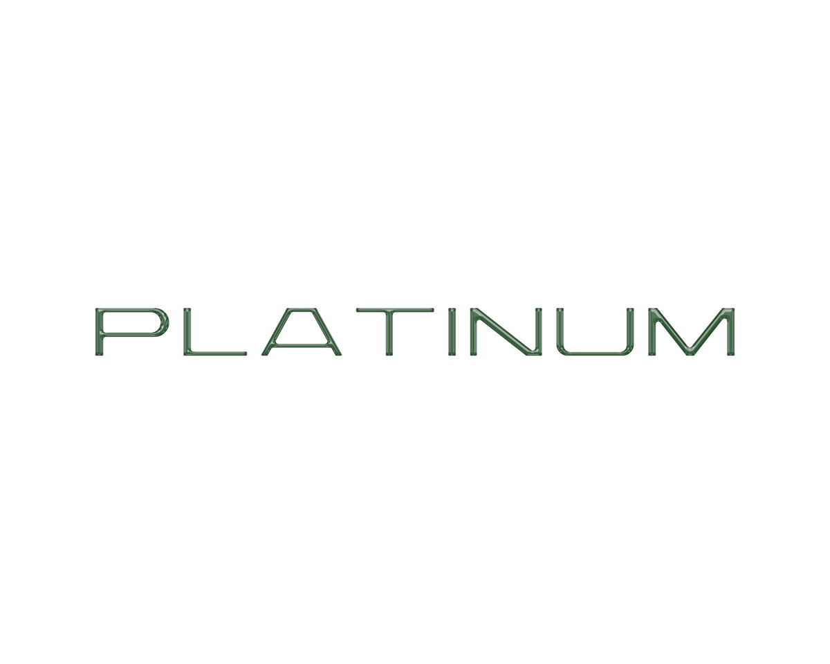 Tufskinz platinum rear hatch letter overlays for 2025-2027 Ford Expedition Platinum