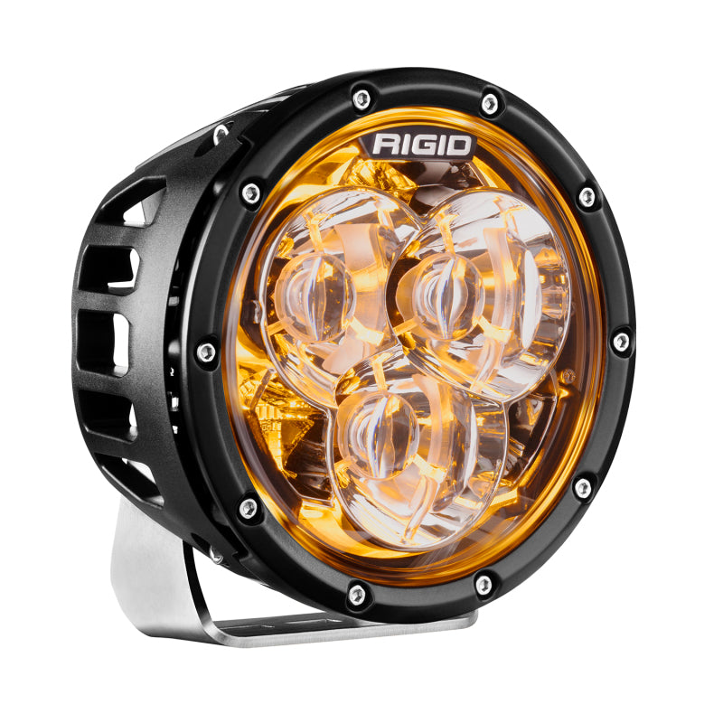 RIGID 360-Series Laser 6 in. LED Light Pair, Precision Spot, Amber Backlight