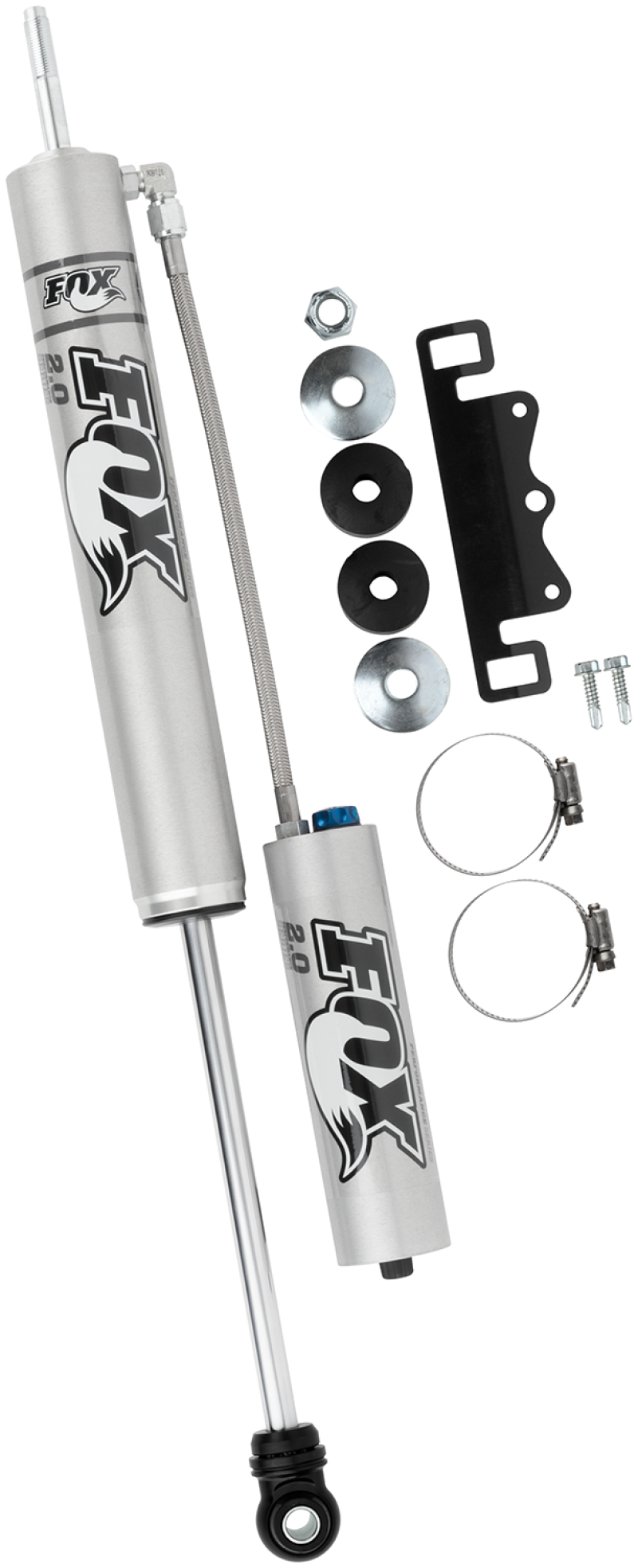 FOX 2.0 Performance Front Reservoir Shock, Adjustable (4-5 in. Lift), fits Ford F-250/F-350 Super Duty