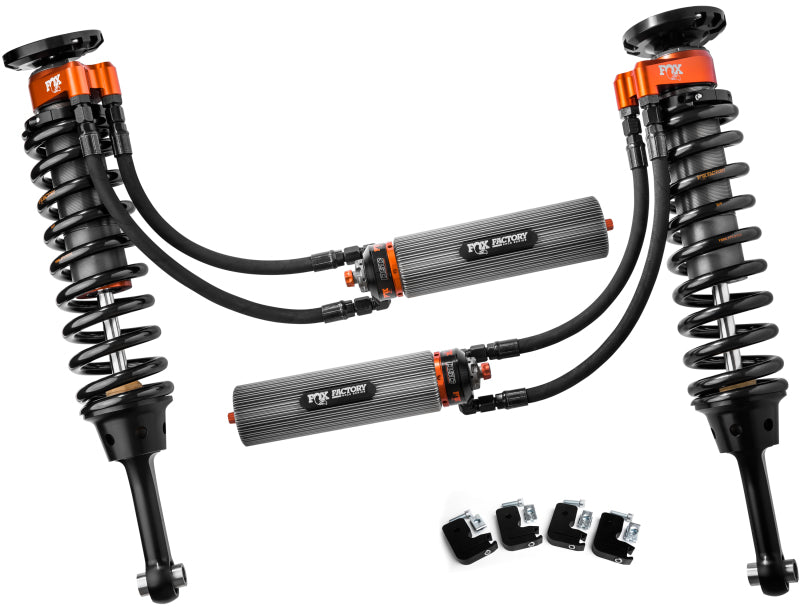 FOX 3.0 Factory Internal Bypass Front Coilovers, DSC (0-2 in. Lift), fits Ford F-150