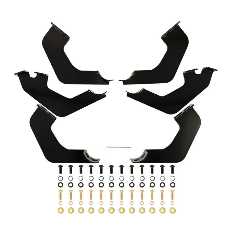 Westin E-Series 3 Nerf Step Bars, Double Cab, Polished, fits Toyota Tacoma