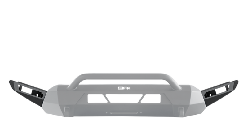 Body Armor 4x4 HiLine Bumper High Clearance Side Wings, Pair, fits Toyota Tacoma