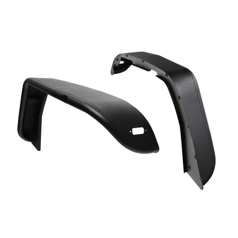 Westin Tube Fenders, Front, Textured Black, fits Jeep Wrangler