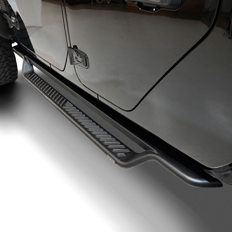 Westin Outlaw Drop Running Boards, Textured Black, fits Jeep Gladiator