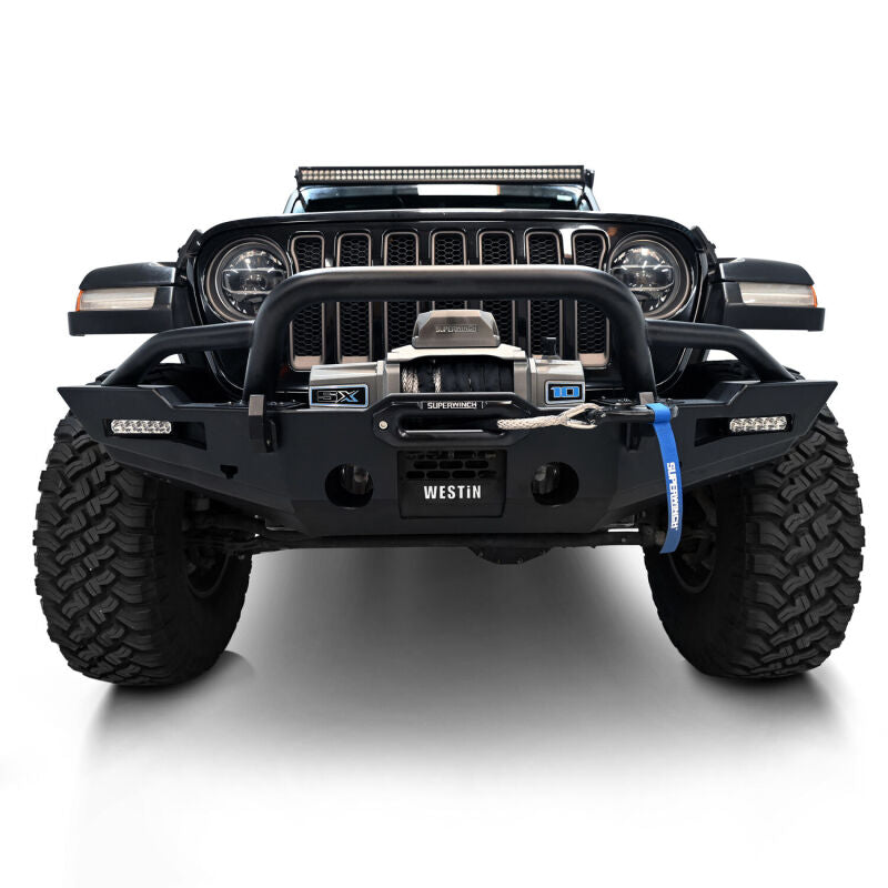 Westin XTS Round Bull Bar, fits Jeep Wrangler