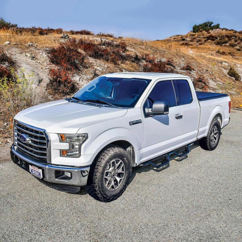 Westin Outlaw Drop Nerf Step Bars, SuperCab, fits Ford F-150