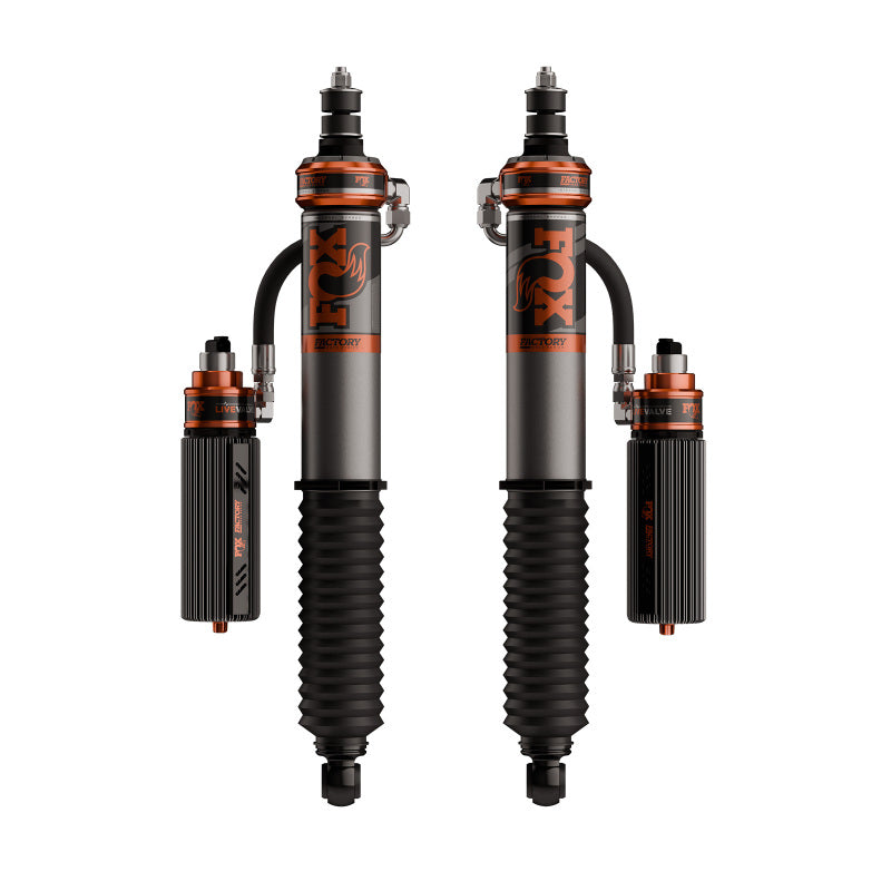 FOX 3.2 Factory Race Live Valve Internal Bypass Coilover Kit, Front and Rear, fits Toyota Tacoma