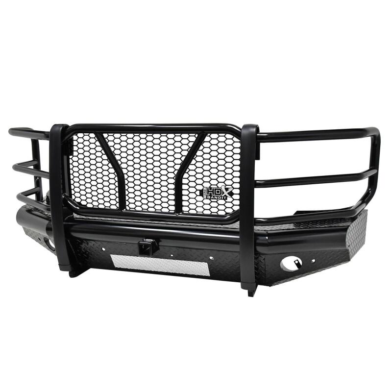 Westin HDX Bandit Front Bumper, Black, fits Chevy Silverado HD 2500/3500