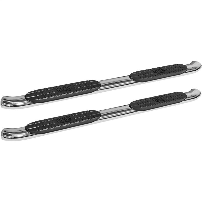 Westin PRO TRAXX 4 Oval Nerf Step Bars, Crew Cab, fits Nissan Titan