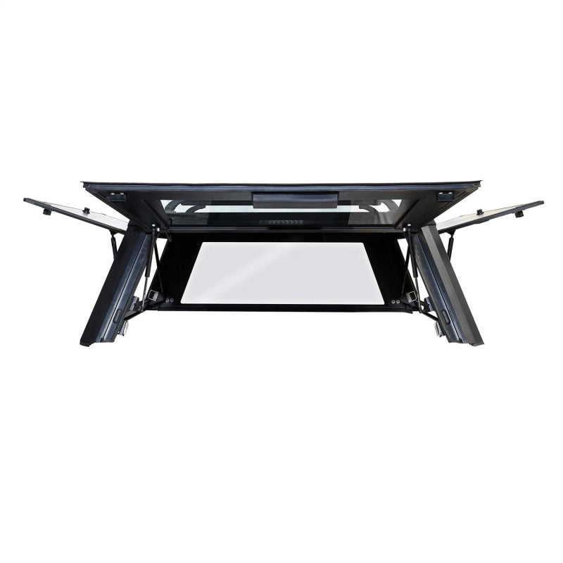 Westin EXP Truck Cap, Solid Front Glass, fits Chevy Silverado 1500