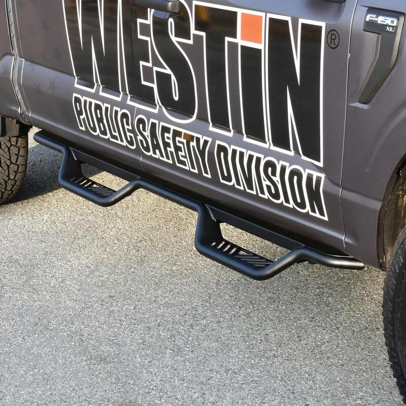 Westin Outlaw Drop Nerf Step Bars, SuperCrew/Crew Cab, fits Ford F-150