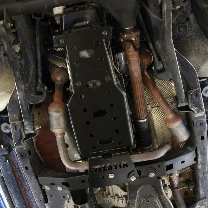 Westin Snyper Transmission Pan Skid Plate, fits Jeep Wrangler