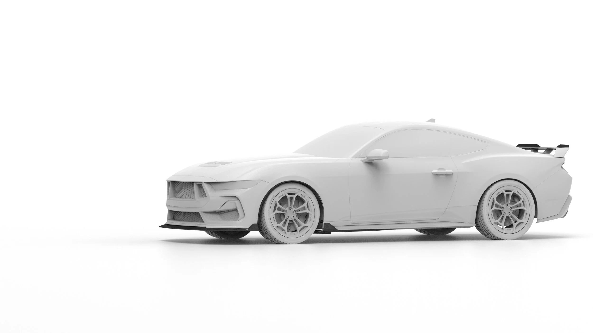 2024-Current Ford Mustang Splitter Extension