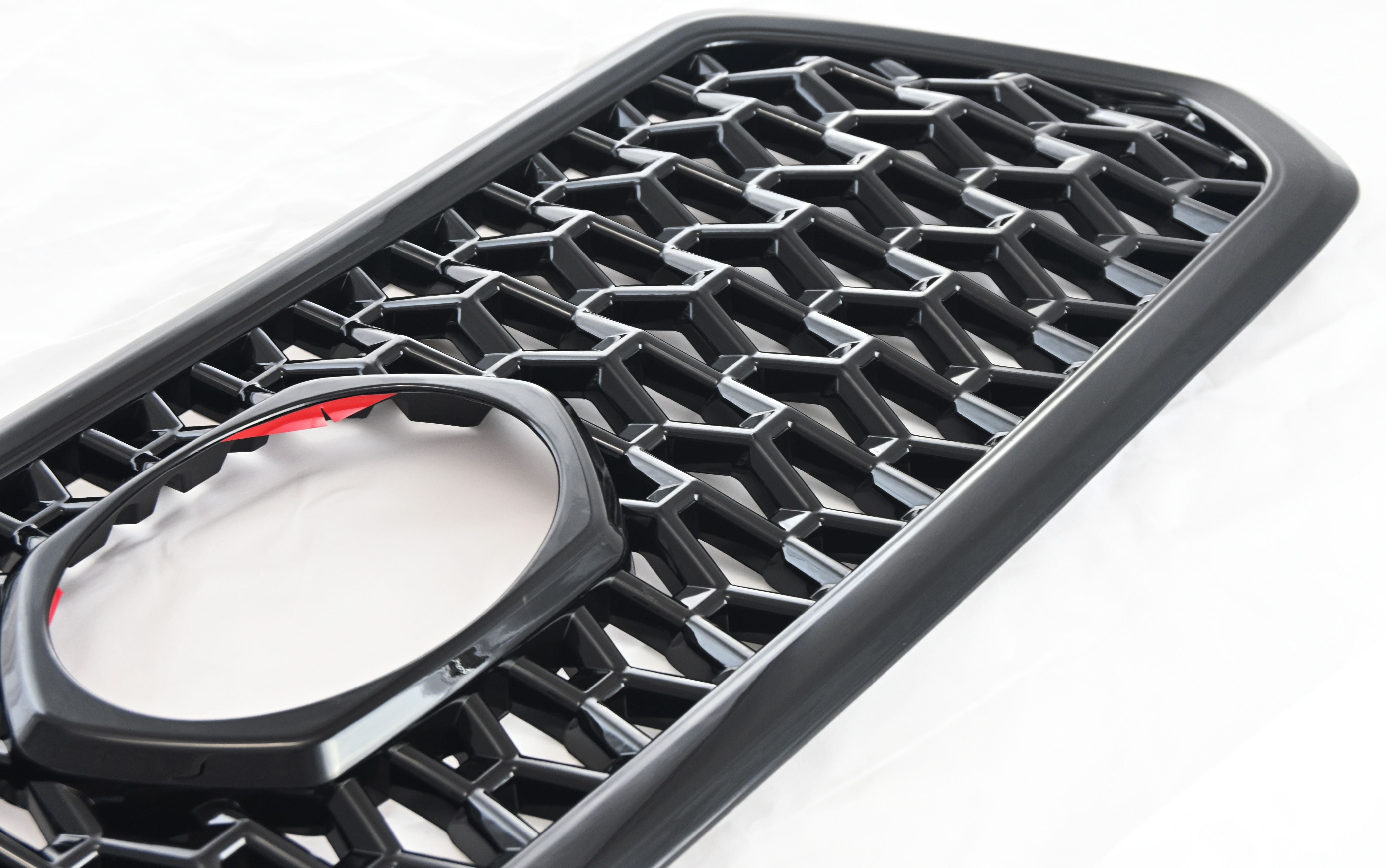 ABS6493BLK 18-19 Toyota Tacoma TRD Sport/Off-Road 1 PC Gloss Black Tape-on Grille Overlay