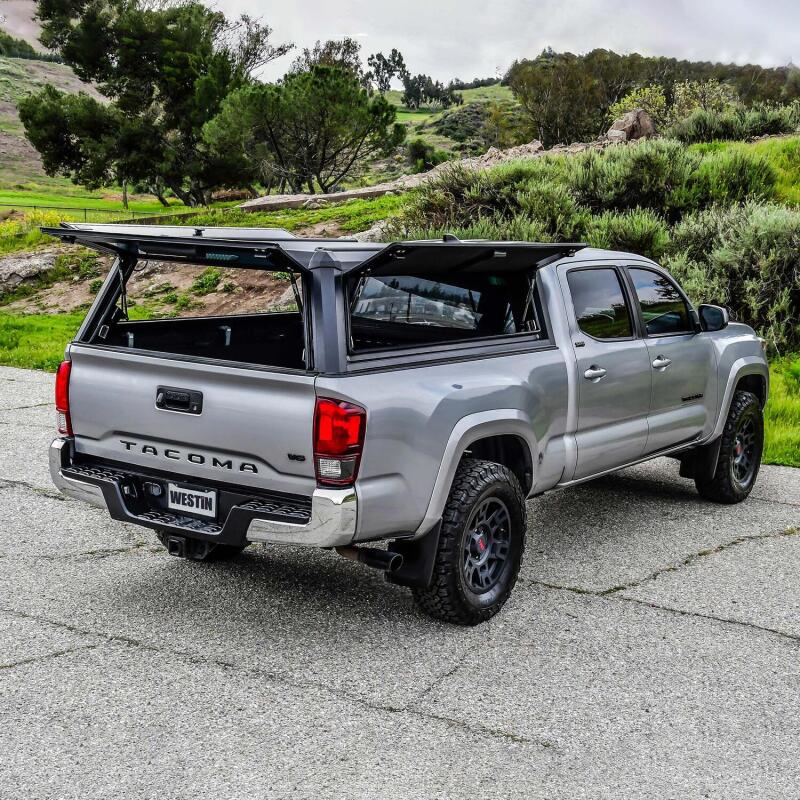 Westin EXP Truck Cap, Solid Front Glass, fits Toyota Tacoma