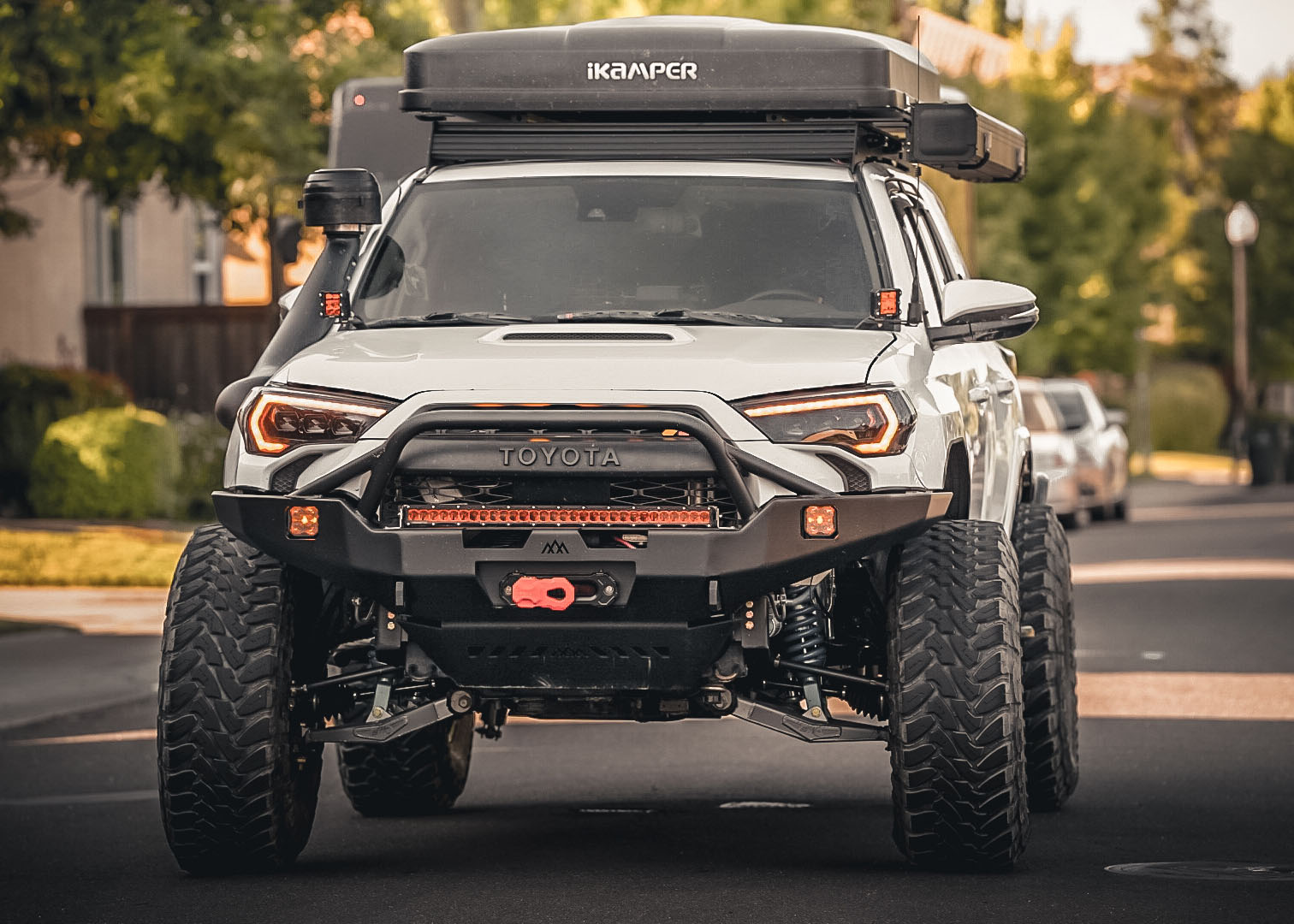 Backwoods Toyota 4Runner 5th Gen (2010-2024) Hi-Lite Overland Front Bumper [PreRunner Bull Bar]