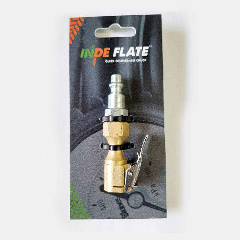Indeflate Airchuck quick coupler, universal fit
