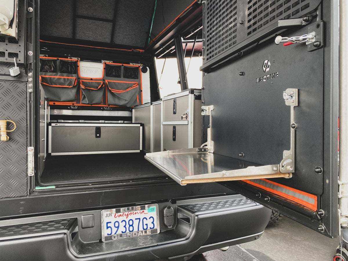 Alu-Cab Alu-Cabin Canopy Camper - Toyota Tundra 2007-2013 2nd Gen. - Bed Plate System – view 2