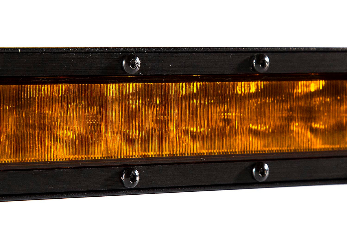Diode Dynamics Stage Series 50" Amber Light Bar for trucks and SUVs – beam pattern