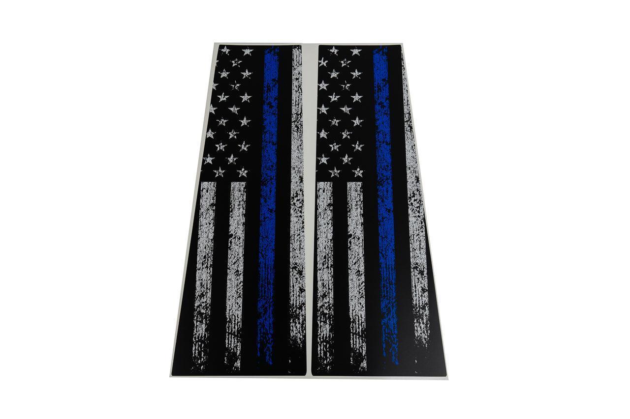 American Flag B Pillar Overlays - 2024+ Ranger