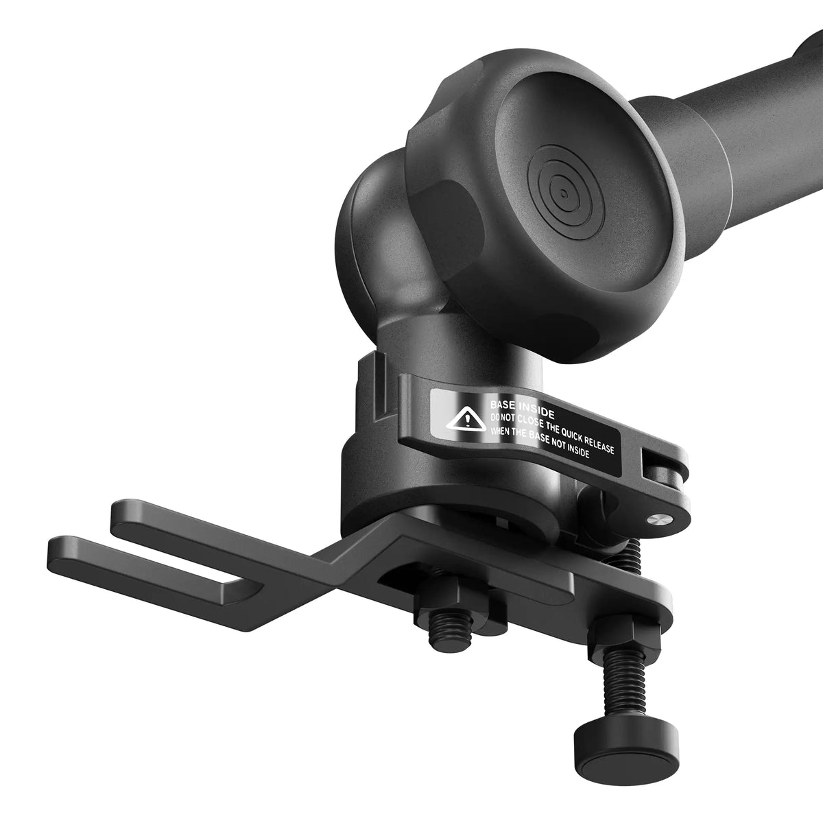 Tackform seat rail AMPS mount with 24 inch arm for universal fit