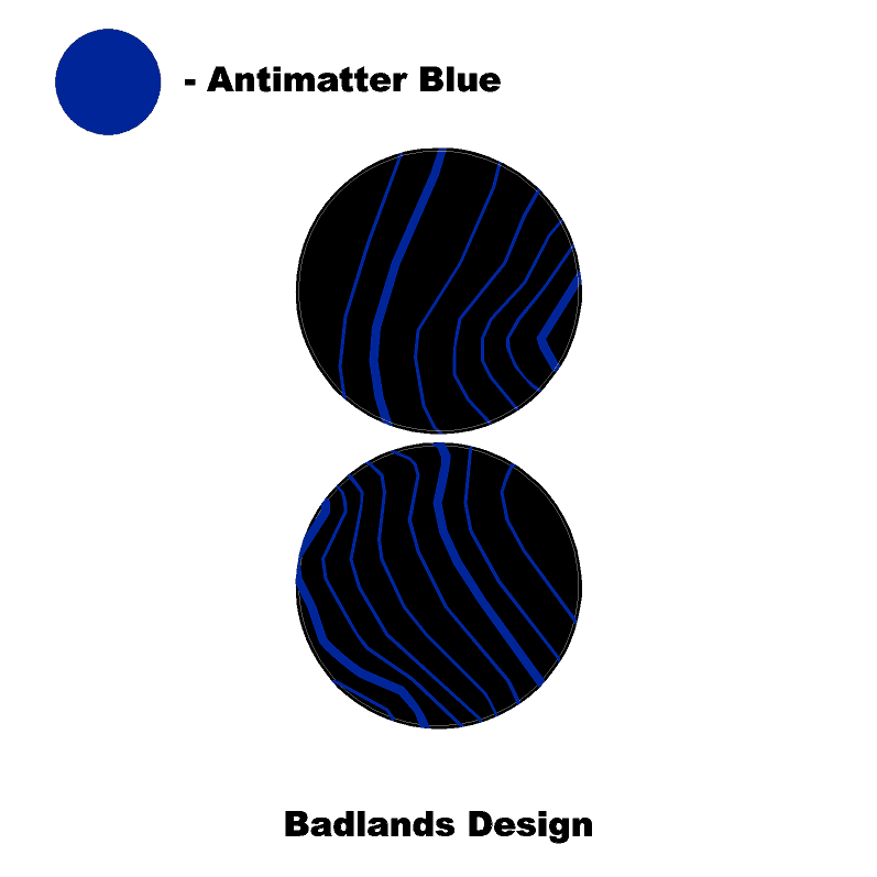 1966 Topographic Shifter Plate (Printed Series + Acrylic) - 2021+ Bronco