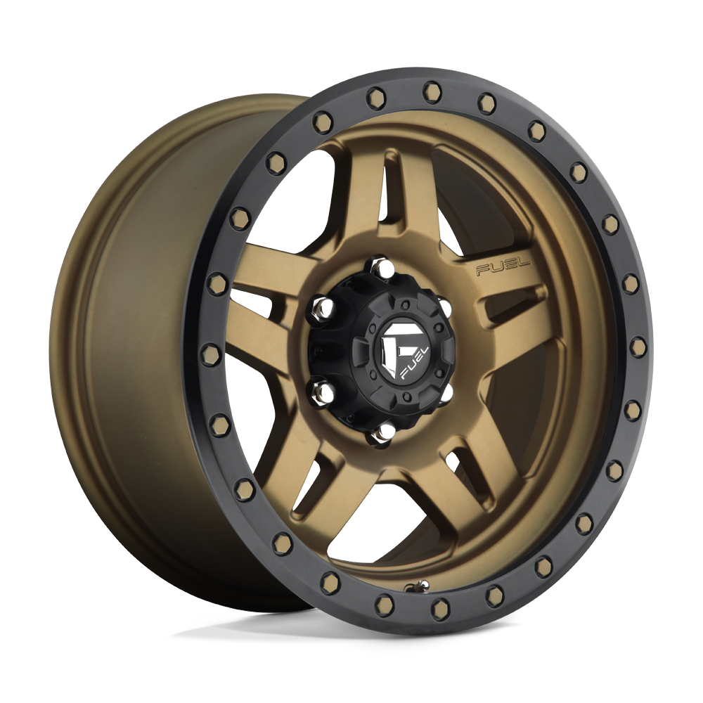 Fuel Anza D583 Matte Bronze Black Bead Ring wheel, universal fit